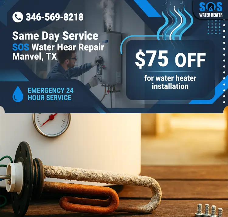 SOS Water Heater Manvel offer